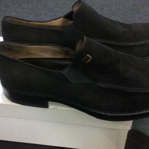 Gianni Versace Mens Dress Shoes Sweade Loafers main image 4